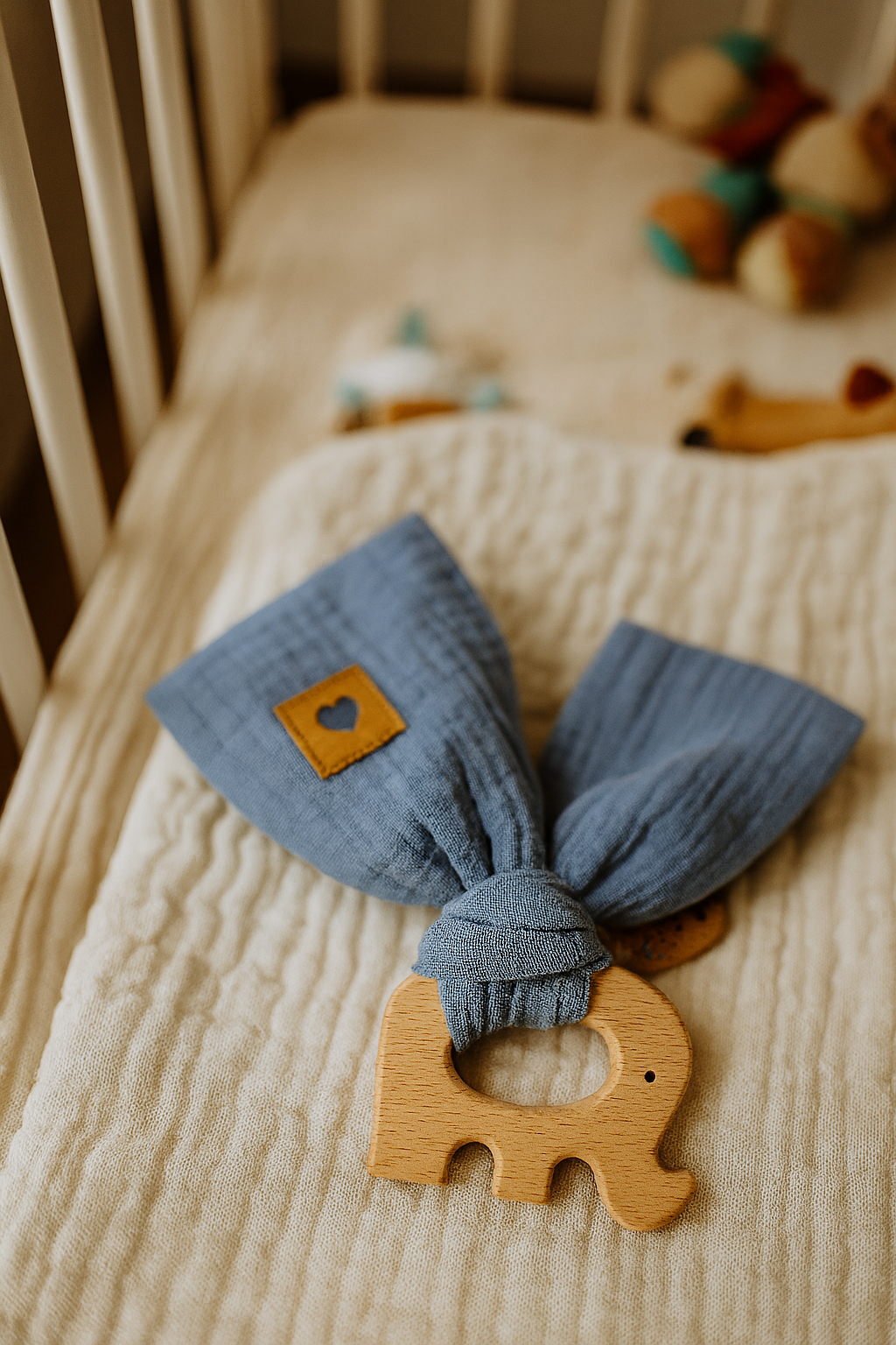 Motorik Beißring Musselin