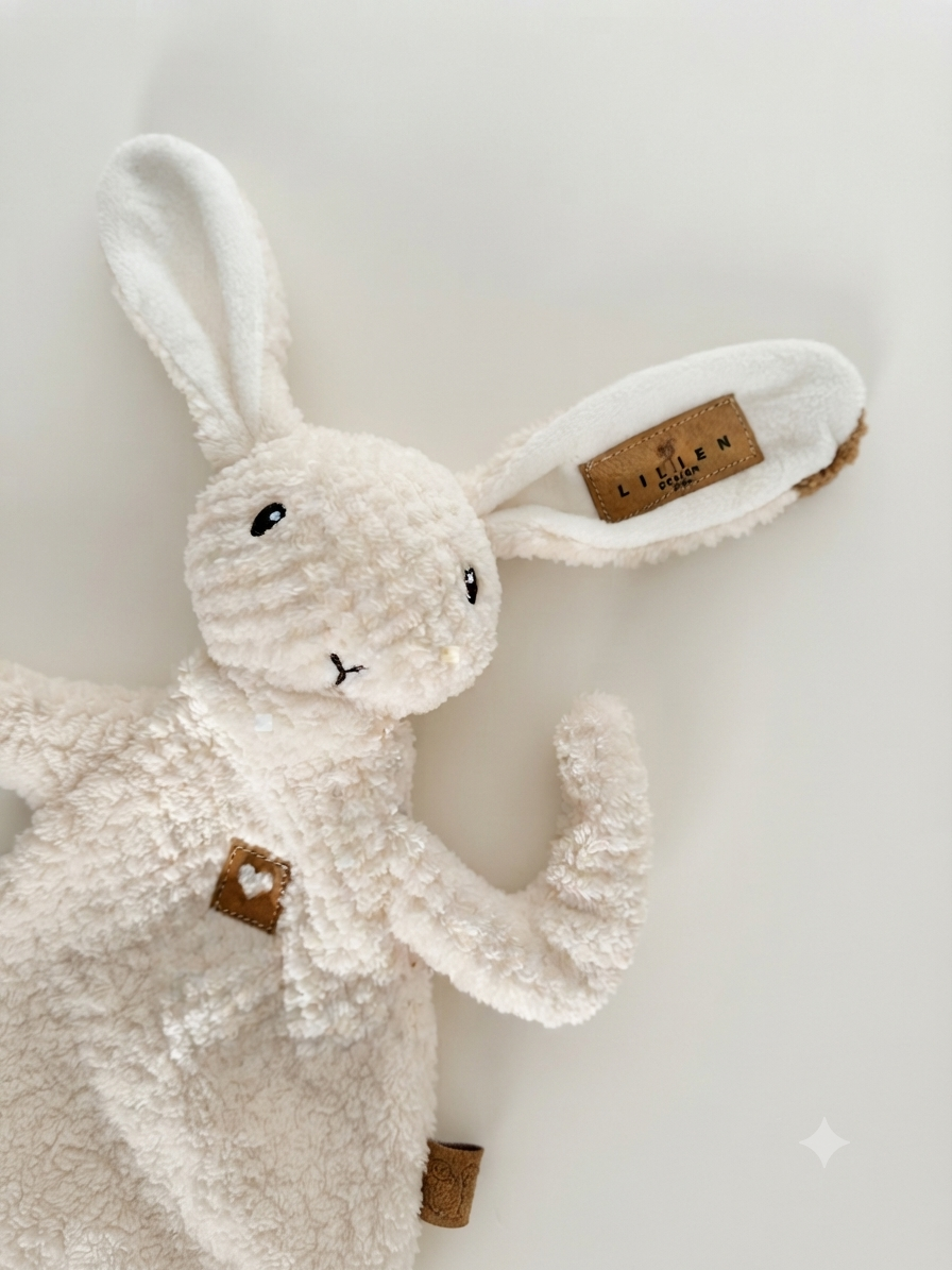 Schmusetuch Hase Lino