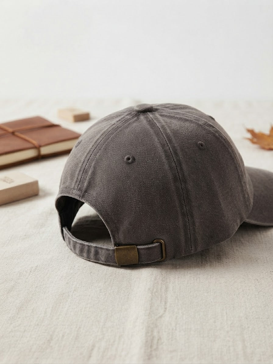 Baseball Cap „Leopard Heart“ – Vintage Taupe
