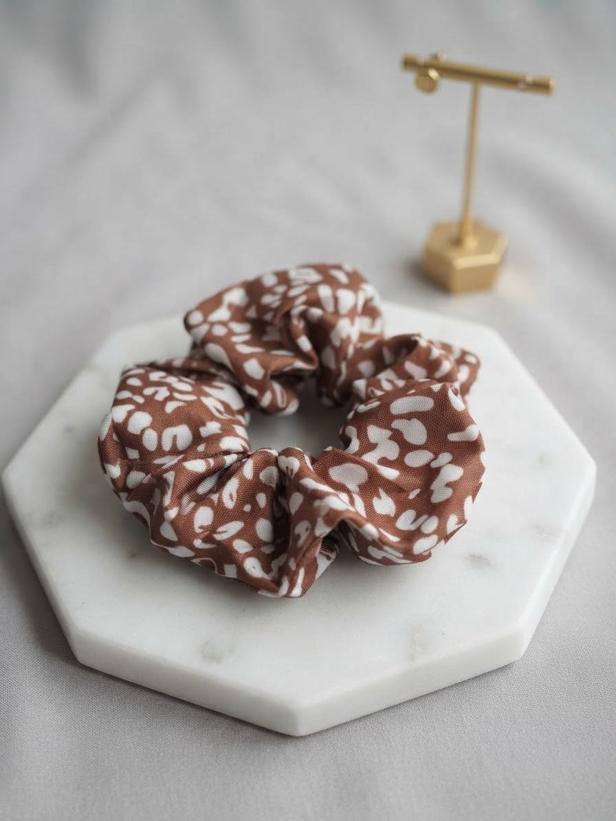Handmade Scrunchie 2er-Set | Animal Print